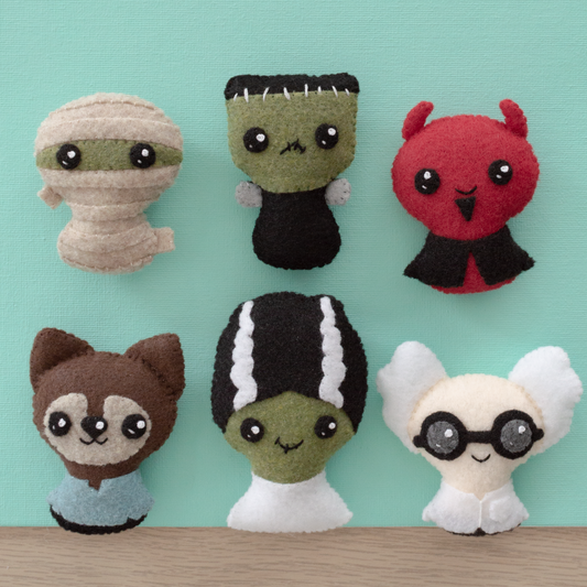 Trick or Treat 2 Felt Sewing Pattern