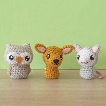 Backyard Critters 4 Crochet Amigurumi Pattern