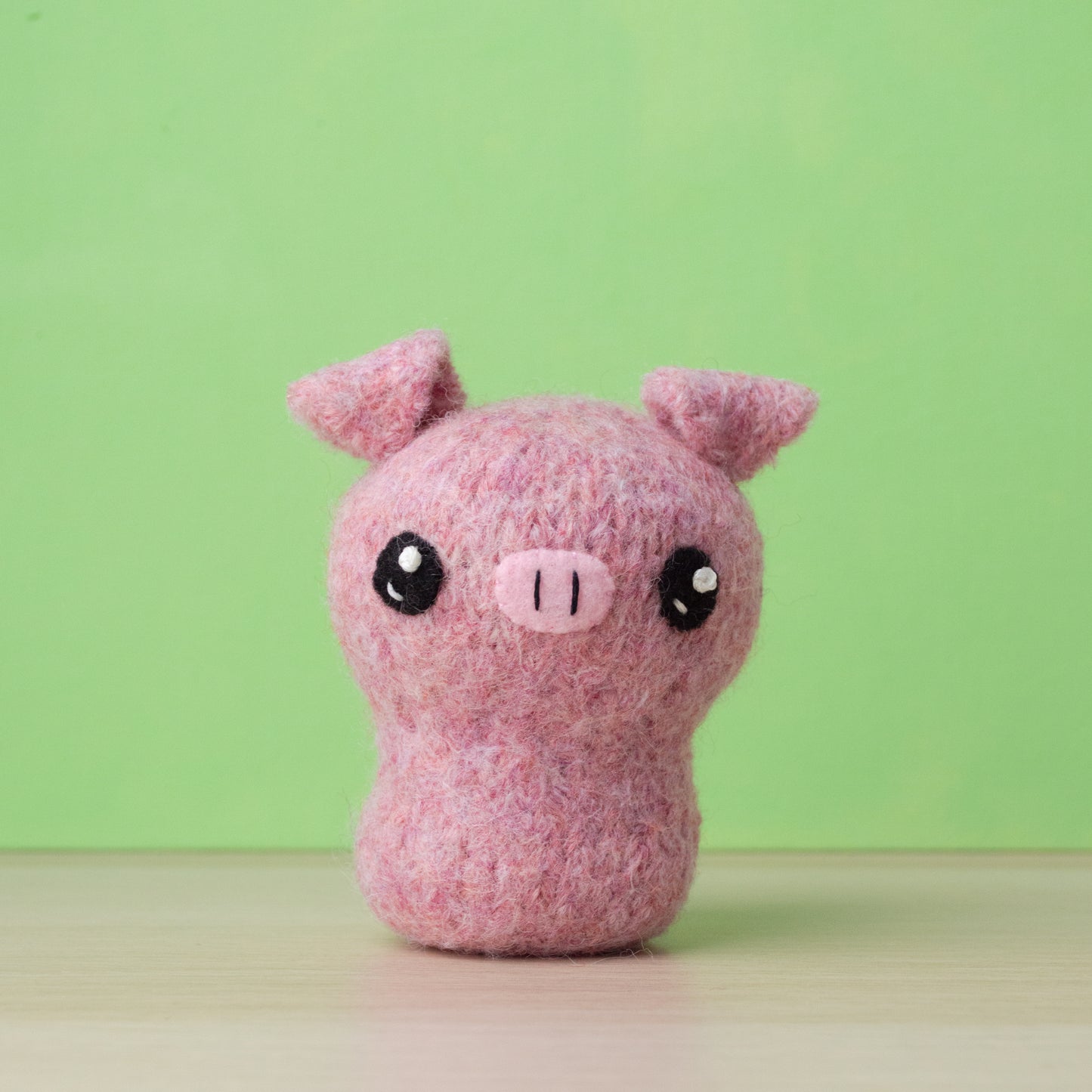 Born in a Barn 1 Felted Knit Amigurumi Pattern